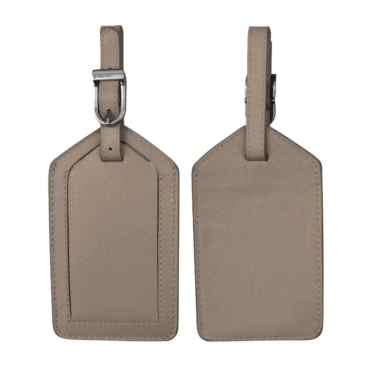 1 Leather Luggage Tag - by ili New York