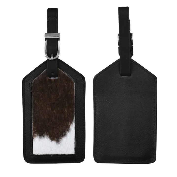 1 Leather Luggage Tag - by ili New York