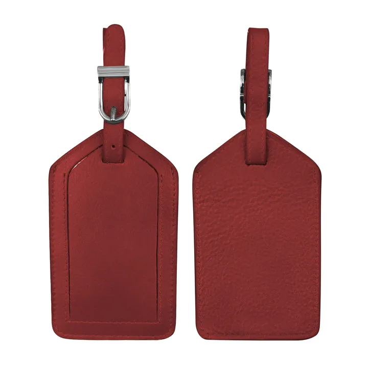 1 Leather Luggage Tag - by ili New York