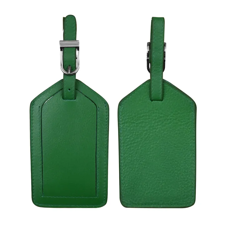 1 Leather Luggage Tag - by ili New York