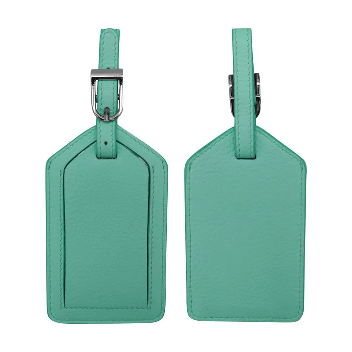 1 Leather Luggage Tag - by ili New York