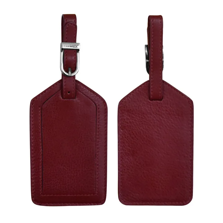 1 Leather Luggage Tag - by ili New York