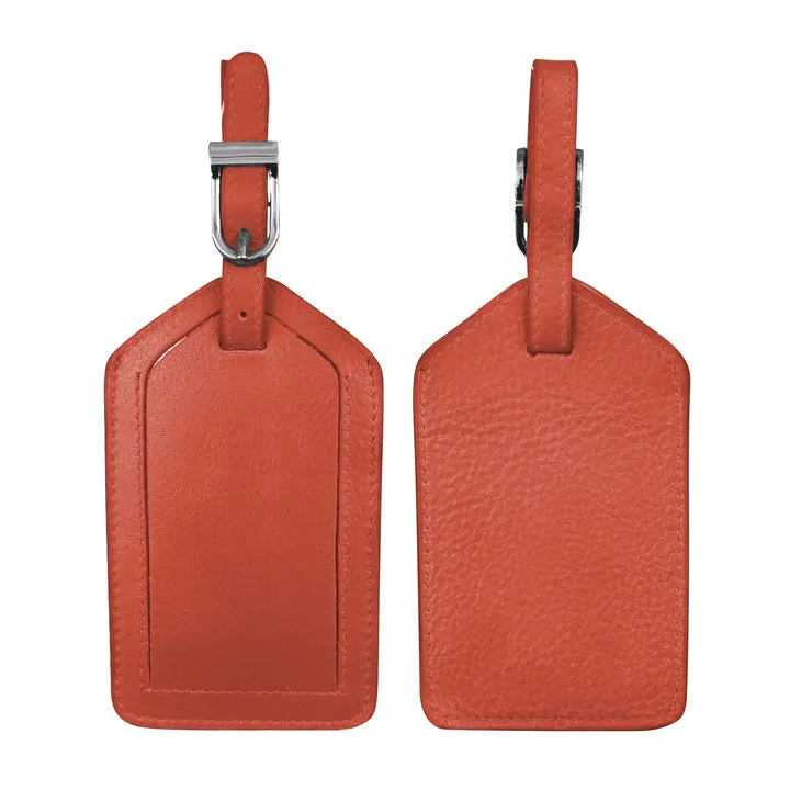 1 Leather Luggage Tag - by ili New York