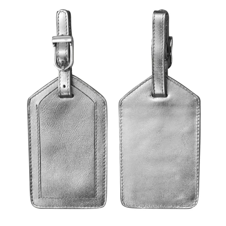 1 Leather Luggage Tag - by ili New York
