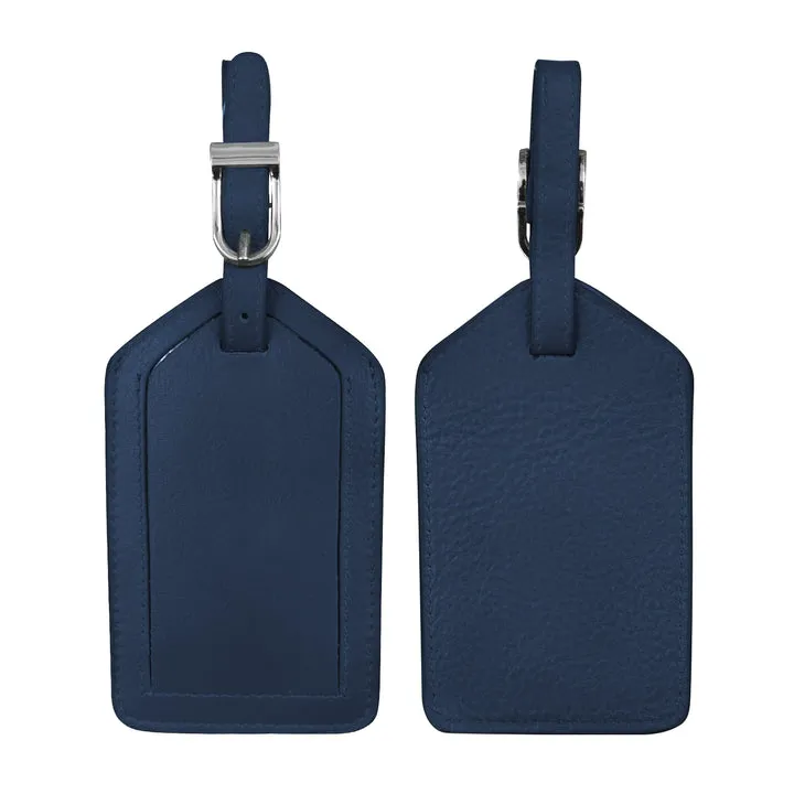 1 Leather Luggage Tag - by ili New York