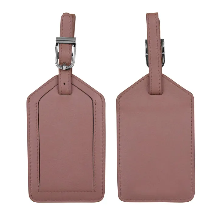 1 Leather Luggage Tag - by ili New York