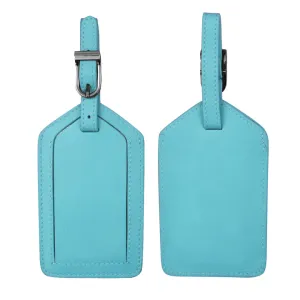 1 Leather Luggage Tag - by ili New York