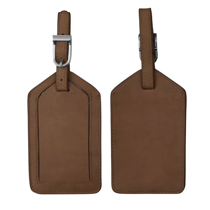 1 Leather Luggage Tag - by ili New York