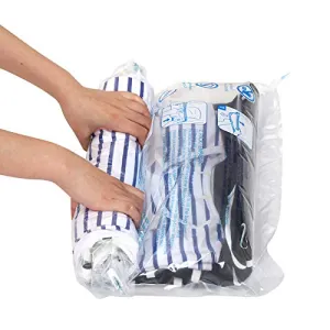 13 Travel Compression Bags, Travel Essentials Compression Bags for Travel, Vacuum Packing Space Saver Bags for Cruise Travel Accessories