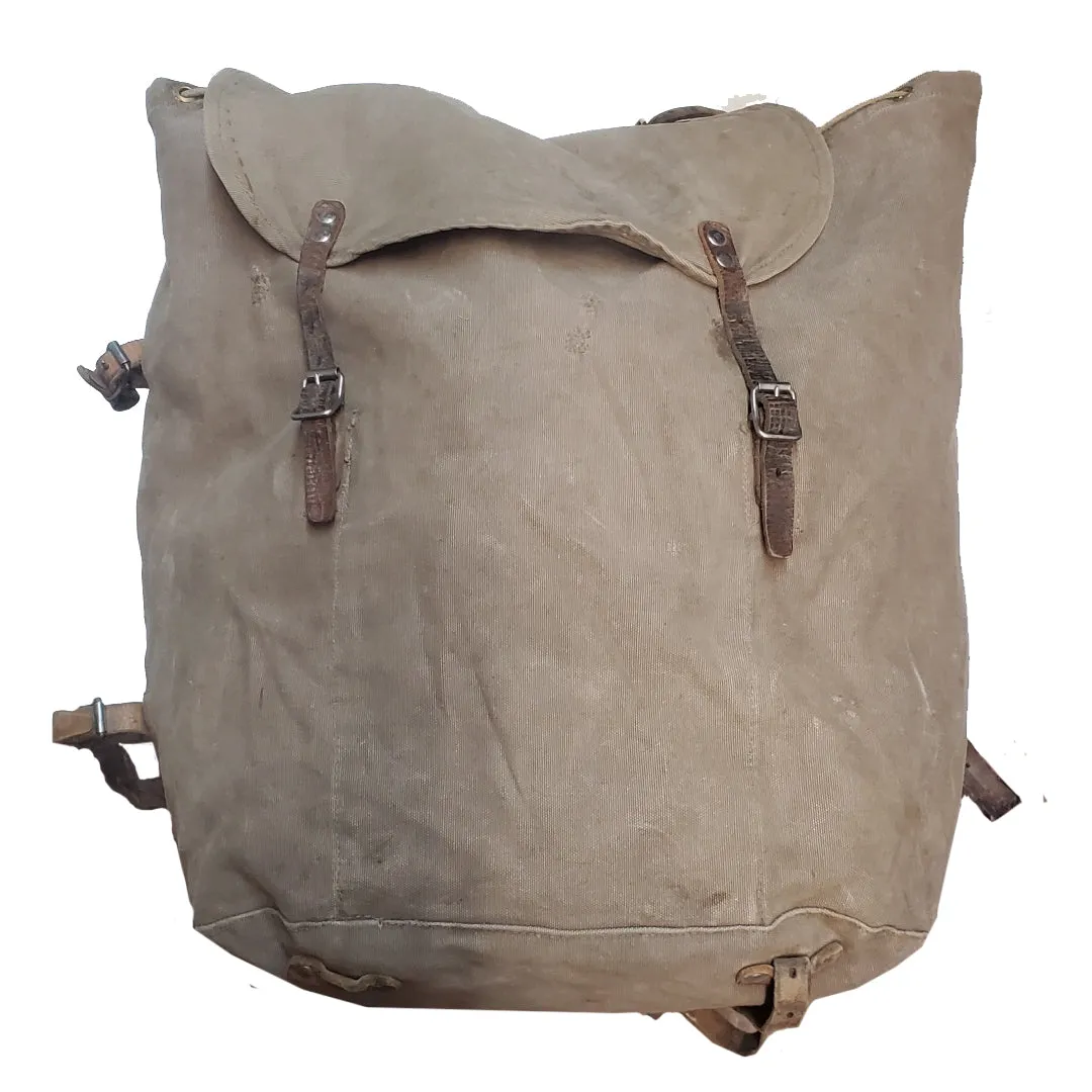 1930's Swedish Canvas Rucksack