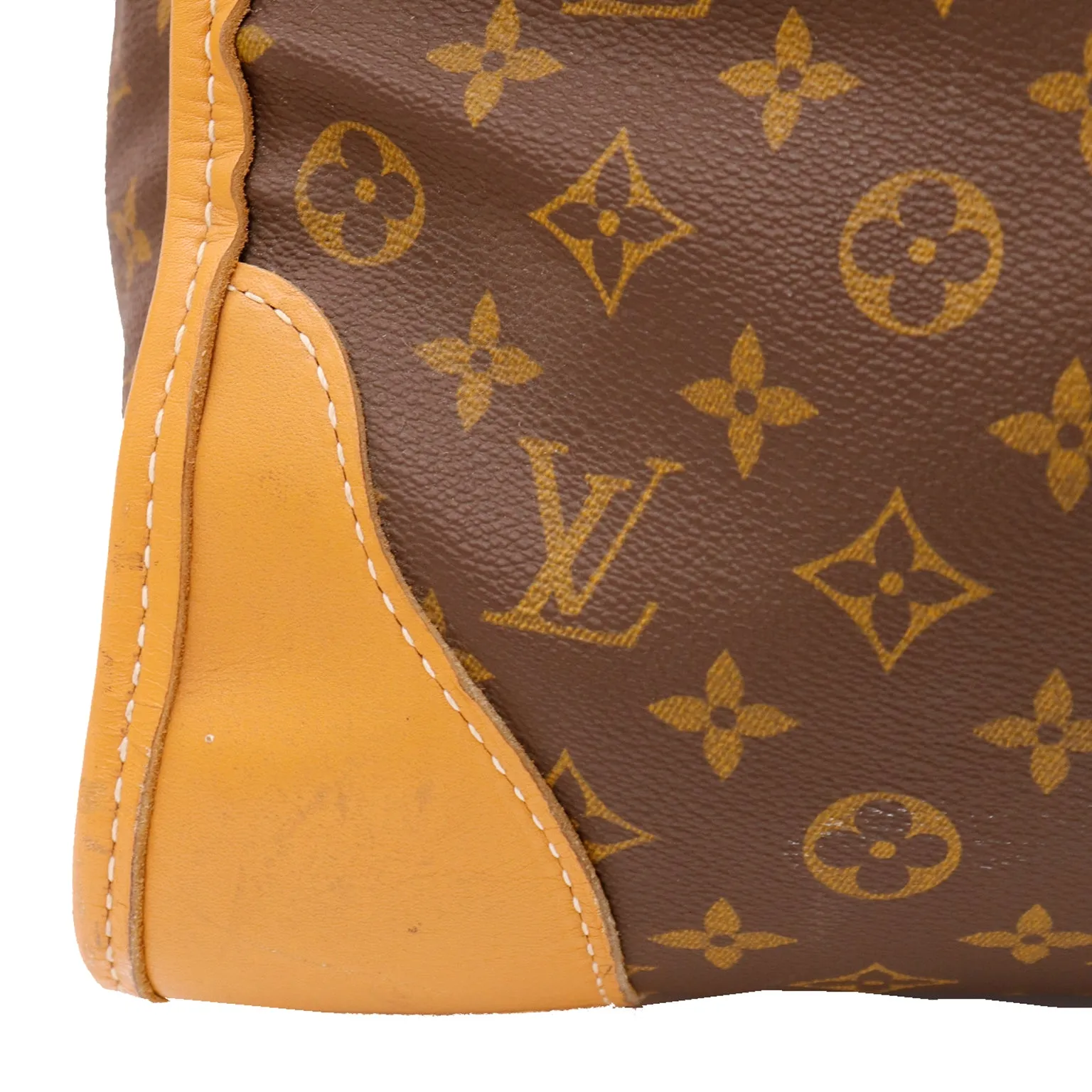 1980s Louis Vuitton Vintage Monogram Weekender Luggage Travel Bag