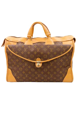 1980s Louis Vuitton Vintage Monogram Weekender Luggage Travel Bag