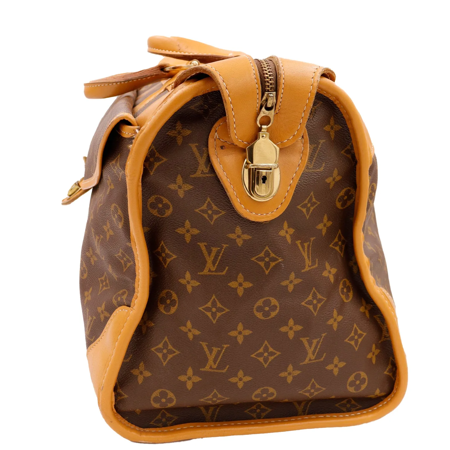 1980s Louis Vuitton Vintage Monogram Weekender Luggage Travel Bag