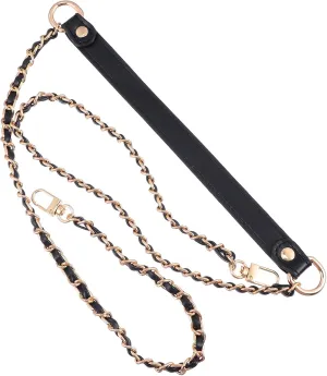 1pc The Chain Pearl Bag Chain Lug Bags for Women Shouler Bag Belt Handbag Chain Strap Womens Clutch Leather Bag Handle Clutch Purse Chain Handle Shoulder Bags Miss Wallet Strap