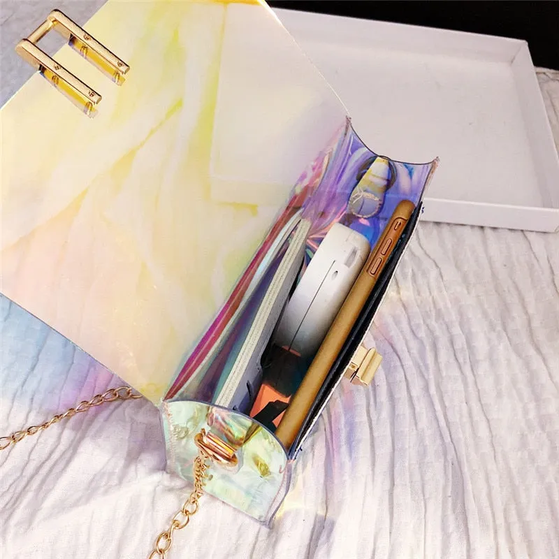 2018 Maison Fabre Fashion Women Laser Transparent Crossbody Bags Messenger Shoulder Bag Beach Bag  p#dropship