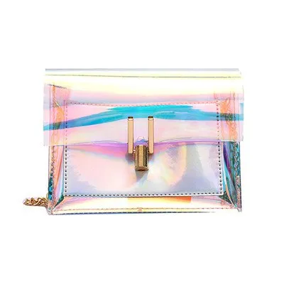 2018 Maison Fabre Fashion Women Laser Transparent Crossbody Bags Messenger Shoulder Bag Beach Bag  p#dropship