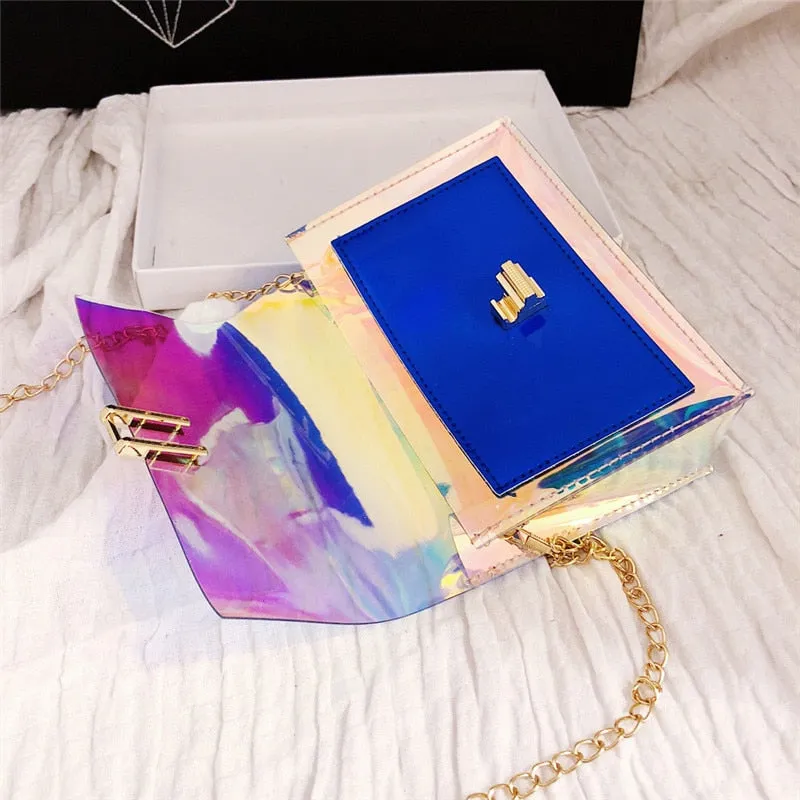 2018 Maison Fabre Fashion Women Laser Transparent Crossbody Bags Messenger Shoulder Bag Beach Bag  p#dropship
