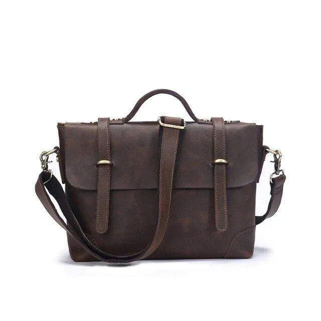 2019 New Brand Designer Stye Men Vintage Messenger Bag