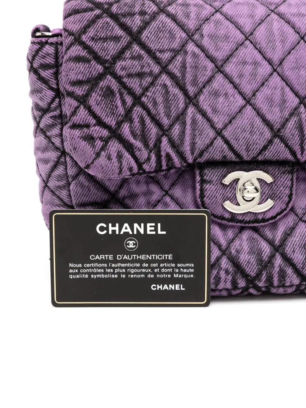 2020 Mini Denimpression Flap Bag