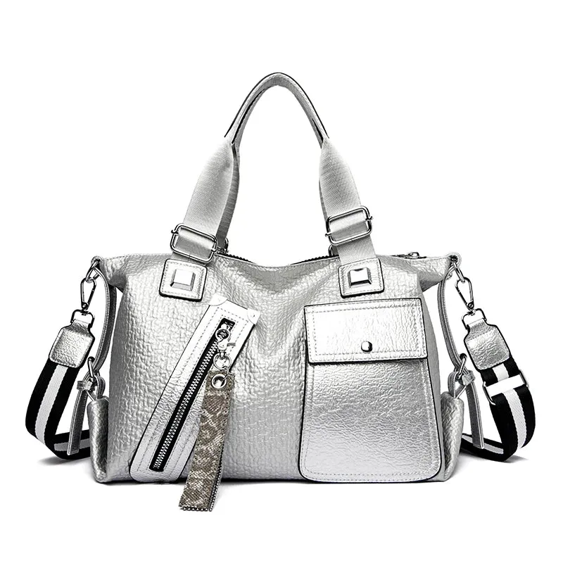 3 Layers Luxury Designer Leather Handbags Purses Ladies Shoulder Crossbody Messenger Bag