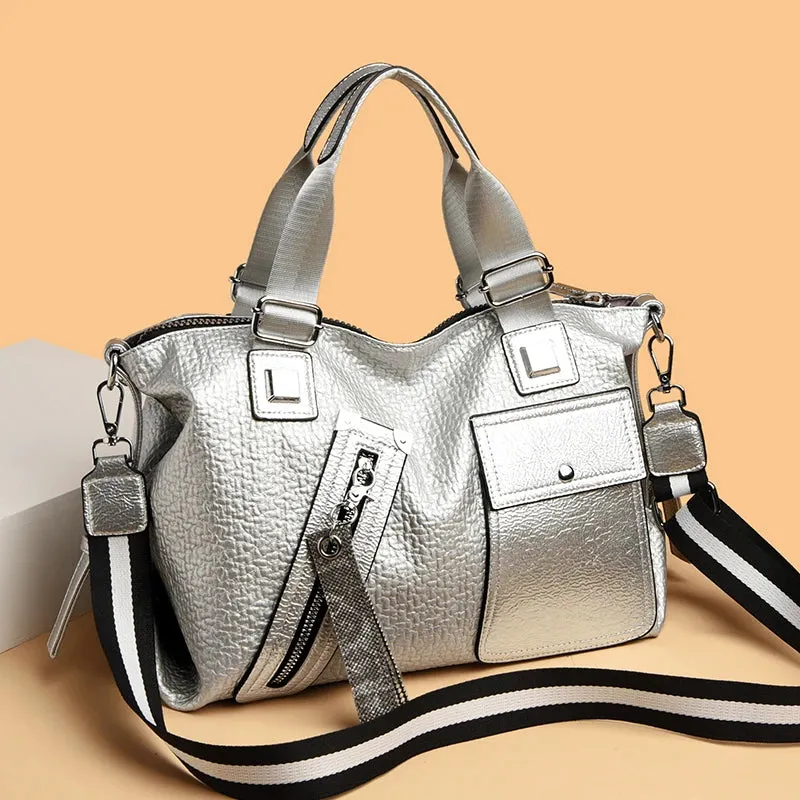 3 Layers Luxury Designer Leather Handbags Purses Ladies Shoulder Crossbody Messenger Bag