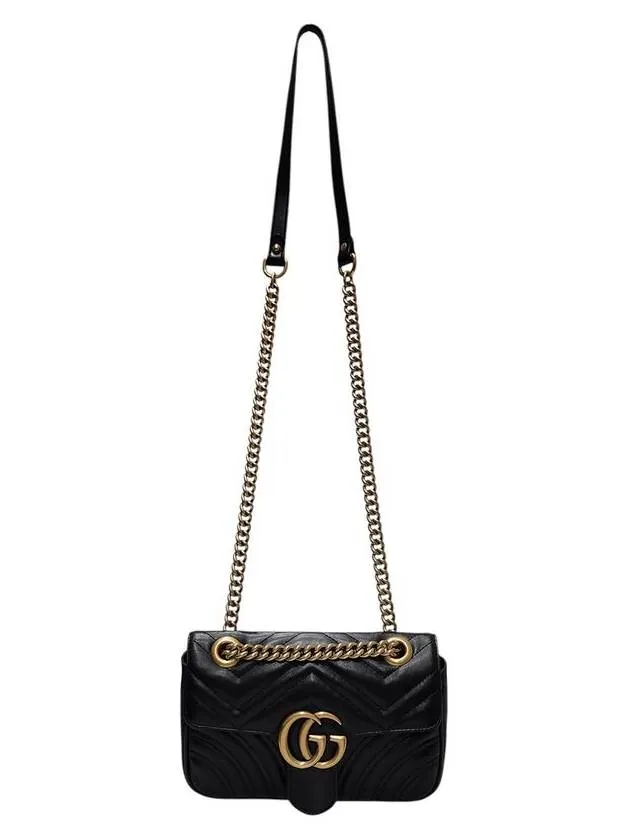 446744 GG Marmont Matelasse mini cross bag