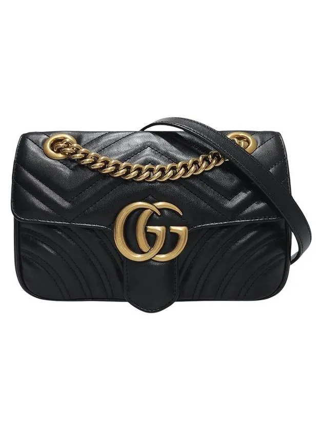 446744 GG Marmont Matelasse mini cross bag