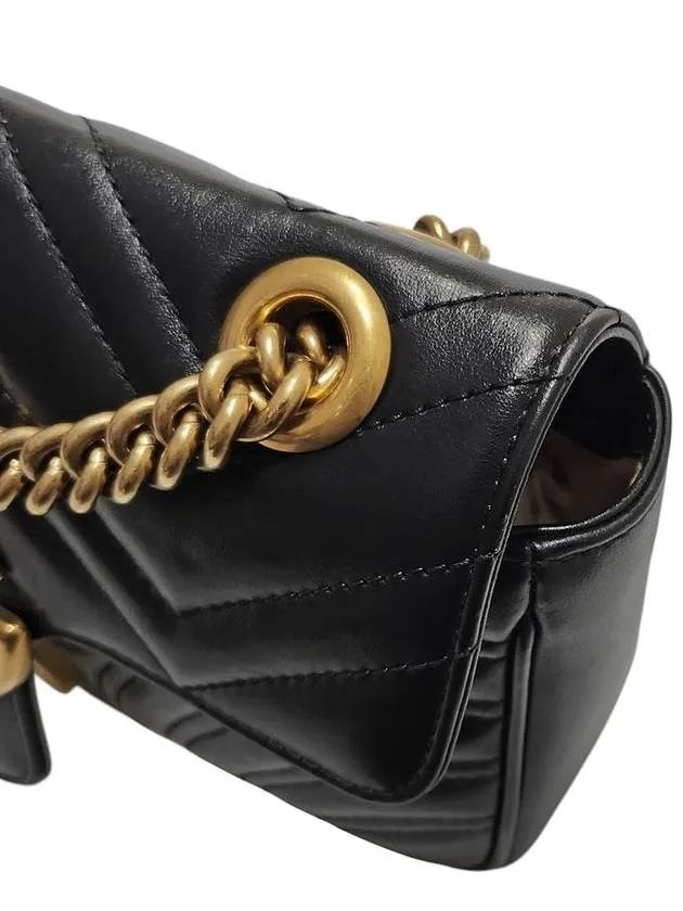 446744 GG Marmont Matelasse mini cross bag
