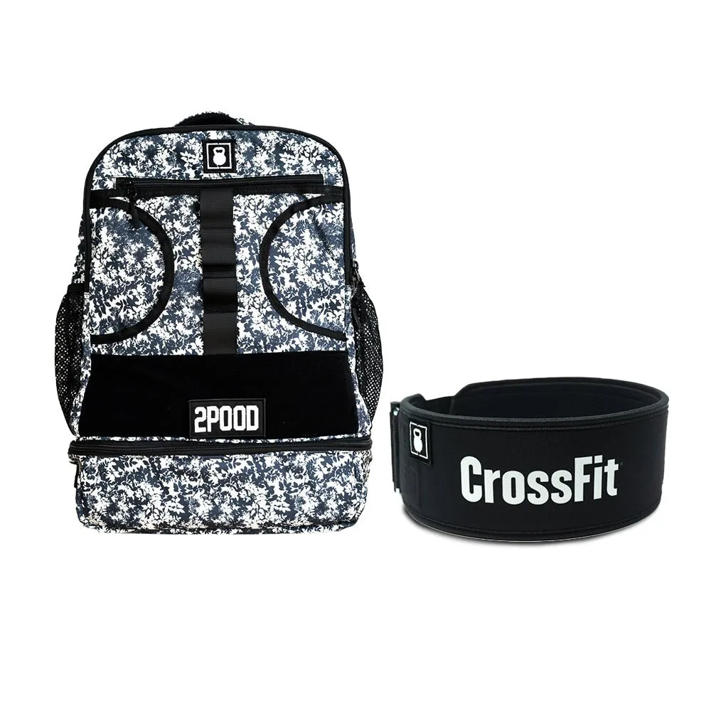 4" CrossFit Black Belt & Backpack 3.0 Bundle