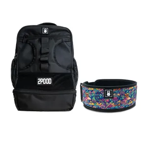 4" Magic Mushroom Belt & Backpack 3.0 Bundle