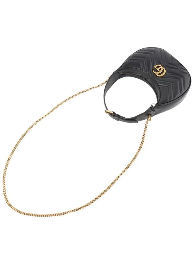 699514 GG Marmont Half Moon Hobo Mini Shoulder Bag 34222K 1