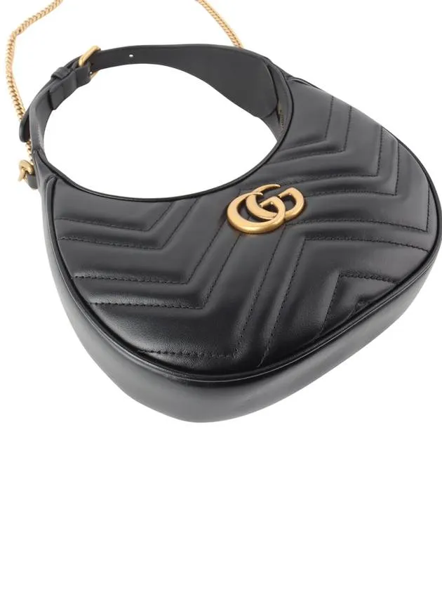 699514 GG Marmont Half Moon Hobo Mini Shoulder Bag 34222K 1