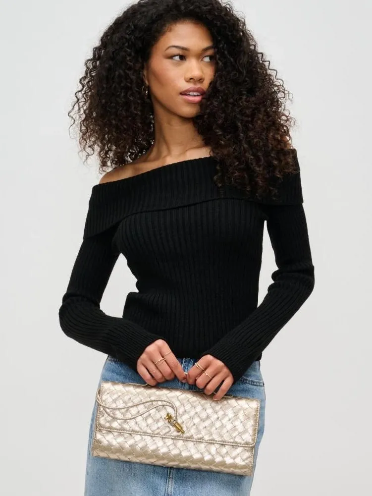 Ada Woven Clutch