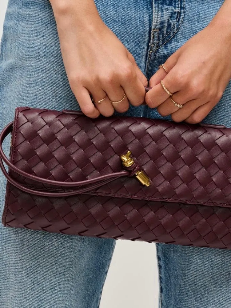 Ada Woven Clutch