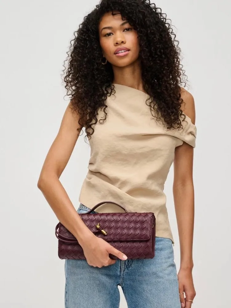 Ada Woven Clutch
