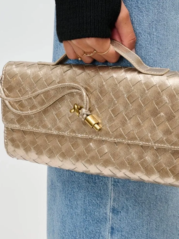 Ada Woven Clutch