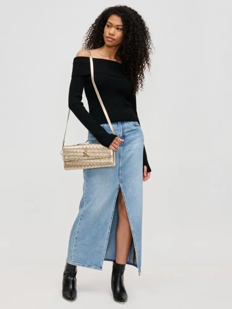 Ada Woven Clutch