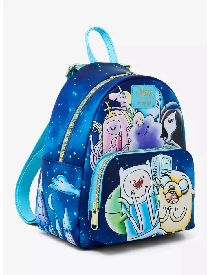 Adventure Time Mini Backpack Characters Glee Cartoon Network Loungefly