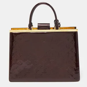 Amarante Monogram Vernis Deesse GM Bag