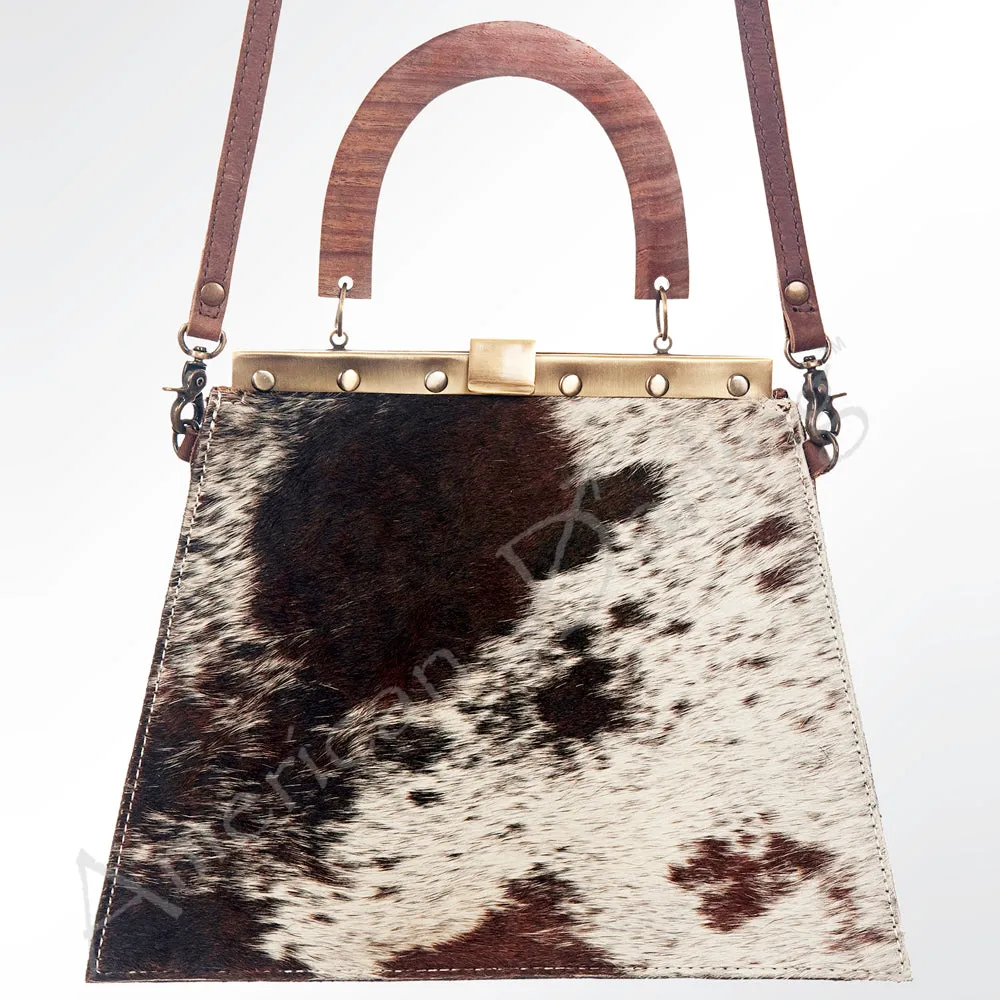 American Darling ADBG668 Hobo Hair-On Genuine Leather Women Bag Western Handbag Purse