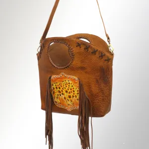 American Darling ADBGM257A Bucket Genuine Leather Women Bag Western Handbag Purse