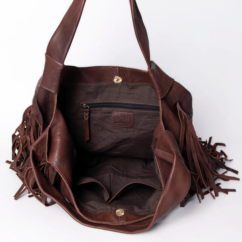 American Darling ADBGM306 Hobo Genuine Leather Women Bag Western Handbag Purse