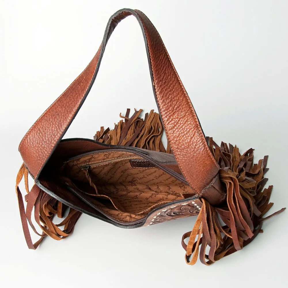 American Darling ADBGZ473 Hobo Hand Tooled Genuine Leather Women Bag Western Handbag Purse
