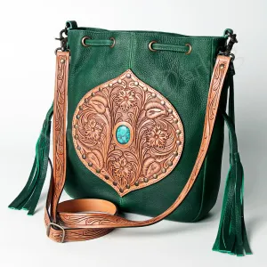 American Darling ADBGZ477 Crossbody Hand Tooled Genuine Leather Women Bag Western Handbag Purse
