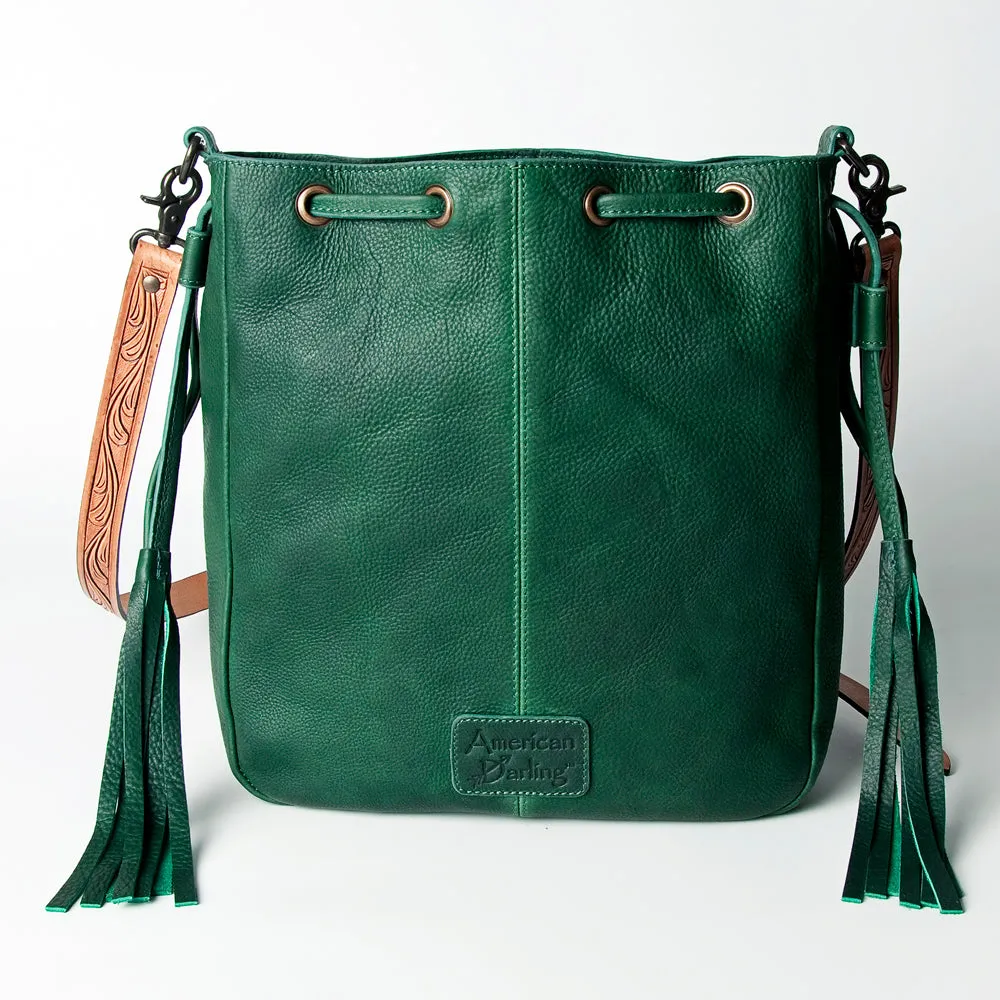 American Darling ADBGZ477 Crossbody Hand Tooled Genuine Leather Women Bag Western Handbag Purse