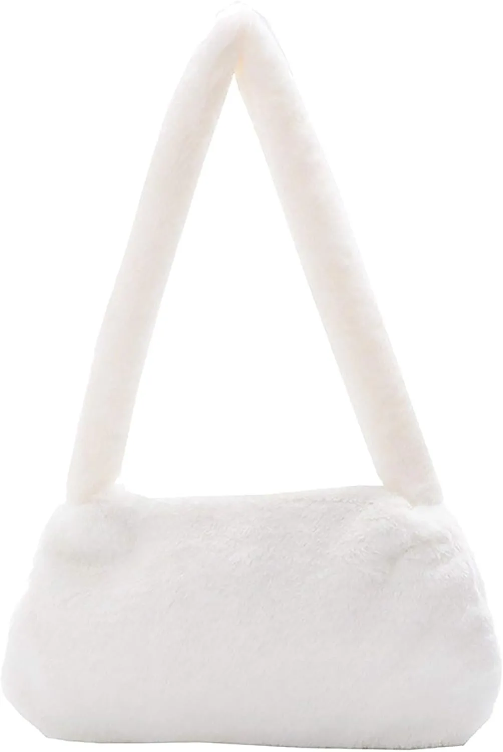 Anti Theft Crossbody Bags for Women Retro Studded Crossbody Bags Small Shoulder Purses Trendy Clutch Saddle Bag(White)