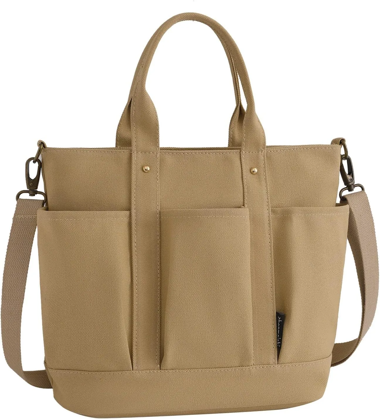 Anti Theft Shoulder Bags for Woman Waterproof Nylon Crossbody Bags for Woman Trendy Womens Vacation Shoulder Bag(Brown)