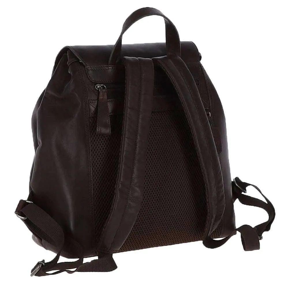 Ashwood Leather Windmere Waxy Leather Travel Rucksack - Brown