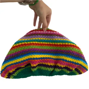 ASSORTED WOVEN CLUTCH