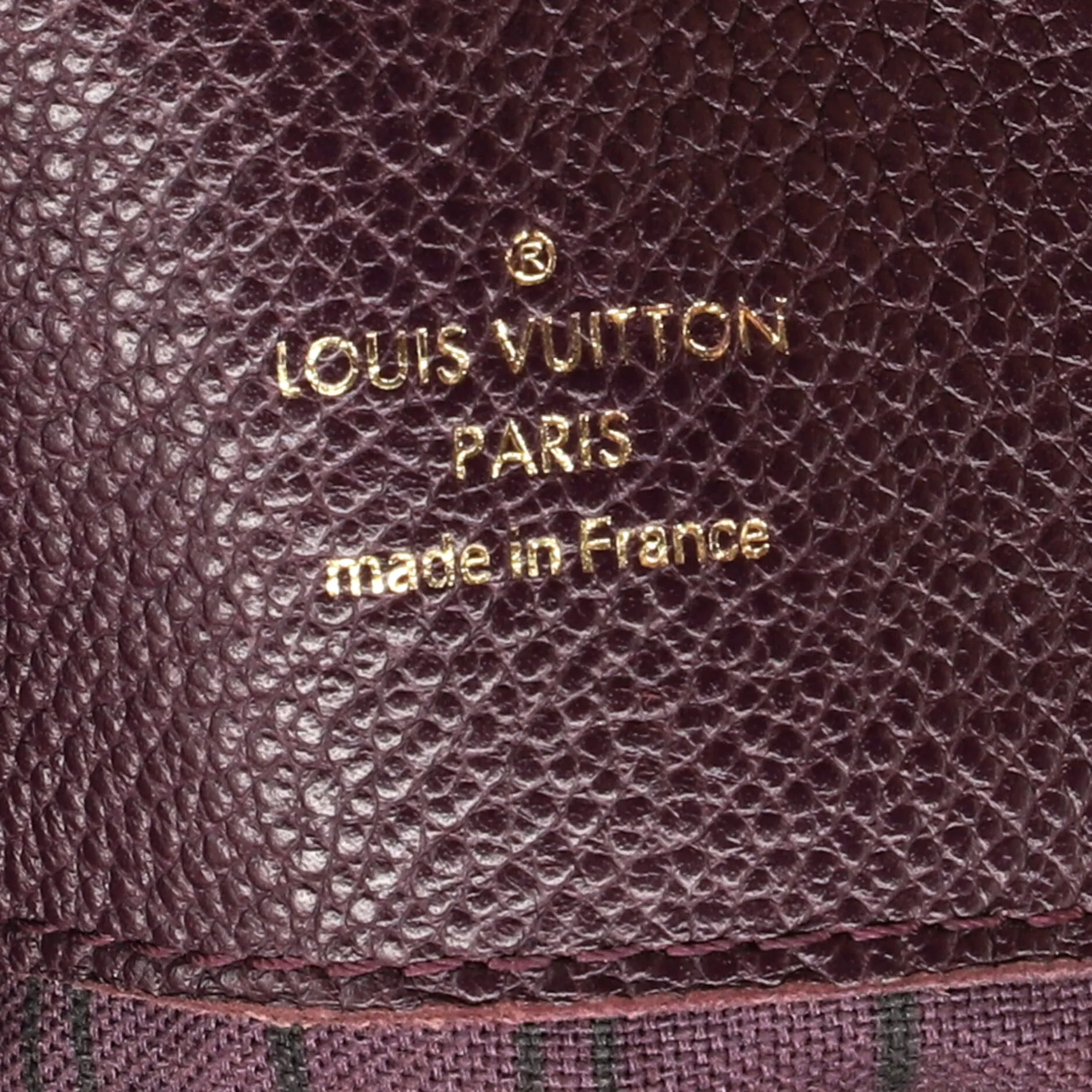 Audacieuse Handbag Monogram Empreinte Leather MM